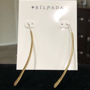 Silpada Contour Art Earrings